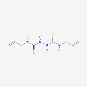 molecular formula C8H14N4S2 B181535 N(1),N(2)-Diallyl-1,2-hydrazinedicarbothioamide CAS No. 539-97-9