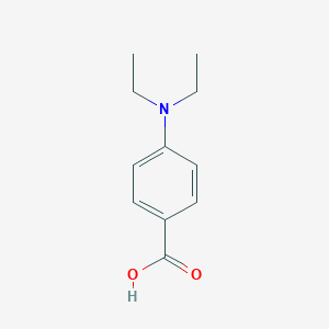 molecular formula C11H15NO2 B181538 4-(Diethylamino)benzoic acid CAS No. 5429-28-7