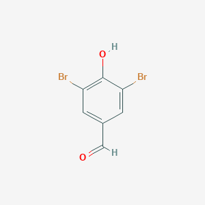 molecular formula C7H4Br2O2 B181551 3,5-Dibromo-4-hydroxybenzaldehyde CAS No. 2973-77-5