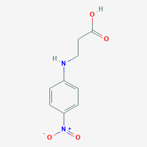 molecular formula C9H10N2O4 B181553 N-(4-Nitrophenyl)-beta-alanine CAS No. 35005-61-9