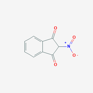 molecular formula C9H5NO4 B181560 2-Nitro-1,3-indandione CAS No. 3674-33-7