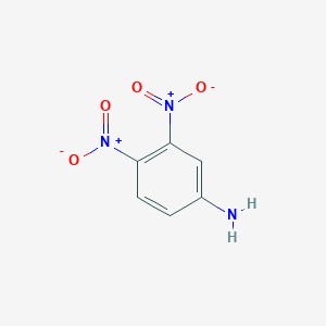 molecular formula C6H5N3O4 B181568 3,4-Dinitroaniline CAS No. 610-41-3