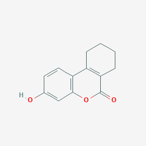 molecular formula C13H12O3 B181571 3-hydroxy-7,8,9,10-tetrahydro-6H-benzo[c]chromen-6-one CAS No. 3722-44-9