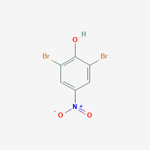 molecular formula C6H3Br2NO3 B181593 2,6-Dibromo-4-nitrophenol CAS No. 99-28-5