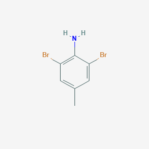 molecular formula C7H7Br2N B181599 2,6-Dibromo-4-methylaniline CAS No. 6968-24-7