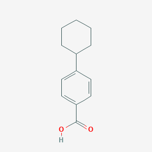 molecular formula C13H16O2 B181604 4-Cyclohexylbenzoic acid CAS No. 20029-52-1