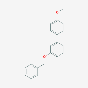 molecular formula C20H18O2 B181606 3-(Benzyloxy)-4'-methoxy-1,1'-biphenyl CAS No. 132470-28-1