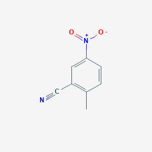 molecular formula C8H6N2O2 B181607 2-Methyl-5-nitrobenzonitrile CAS No. 939-83-3