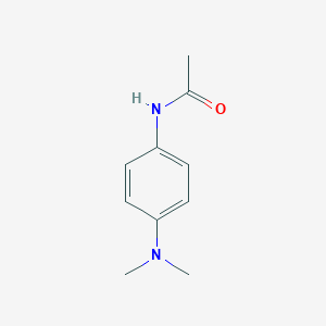 molecular formula C10H14N2O B181613 n-[4-(dimethylamino)phenyl]acetamide CAS No. 7463-28-7