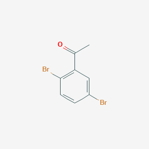 molecular formula C8H6Br2O B181619 1-(2,5-Dibromophenyl)ethanone CAS No. 32937-55-6