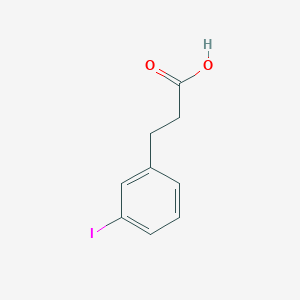 molecular formula C9H9IO2 B181622 3-(3-iodophenyl)propanoic Acid CAS No. 68034-75-3