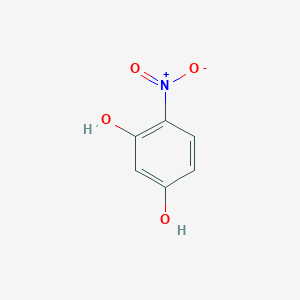 molecular formula C6H5NO4 B181639 4-Nitrobenzene-1,3-diol CAS No. 3163-07-3