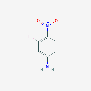 molecular formula C6H5FN2O2 B181641 3-Fluoro-4-nitroaniline CAS No. 2369-13-3