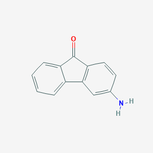 molecular formula C13H9NO B181642 3-Amino-9-fluorenone CAS No. 6276-05-7