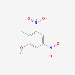 molecular formula C7H6N2O5 B181647 3,5-Dinitro-o-cresol CAS No. 497-56-3