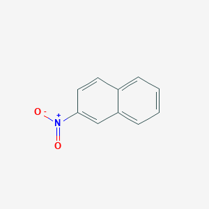 molecular formula C10H7NO2 B181648 2-Nitronaphthalene CAS No. 581-89-5