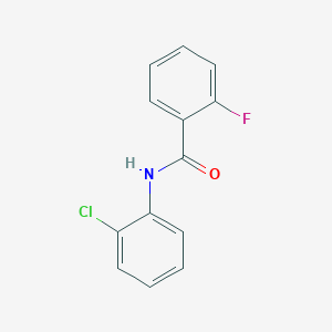 molecular formula C13H9ClFNO B181650 n-(2-Chlorophenyl)-2-fluorobenzamide CAS No. 1629-11-4