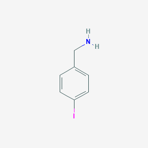 molecular formula C7H8IN B181653 4-Iodobenzylamine CAS No. 39959-59-6