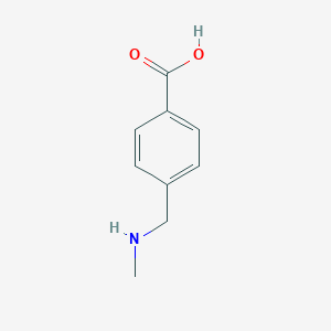 molecular formula C9H11NO2 B181655 4-[(Methylamino)methyl]benzoic acid CAS No. 96084-38-7
