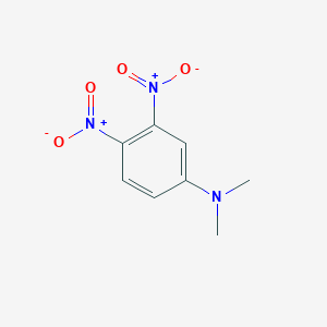 molecular formula C8H9N3O4 B181668 N,N-Dimethyl-3,4-dinitroaniline CAS No. 35998-95-9