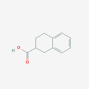 molecular formula C11H12O2 B181676 1,2,3,4-Tetrahydro-2-naphthoic acid CAS No. 53440-12-3