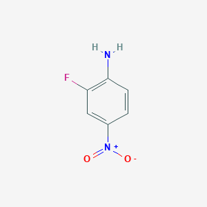 molecular formula C6H5FN2O2 B181687 2-氟-4-硝基苯胺 CAS No. 369-35-7