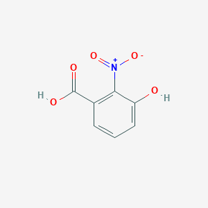 molecular formula C7H5NO5 B181690 3-Hydroxy-2-nitrobenzoic acid CAS No. 602-00-6