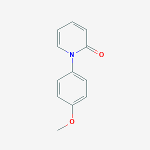 molecular formula C12H11NO2 B018170 1-(4-Methoxyphenyl)pyridin-2(1H)-one CAS No. 725256-40-6