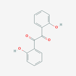 molecular formula C14H10O4 B181701 Bis(2-hydroxyphenyl)ethane-1,2-dione CAS No. 85-26-7