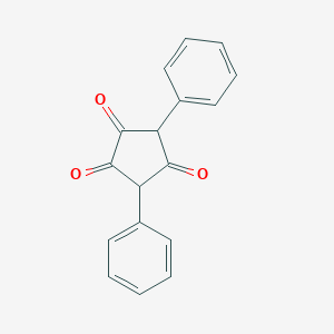 molecular formula C17H12O3 B181702 3,5-二苯基环戊烷-1,2,4-三酮 CAS No. 7003-69-2