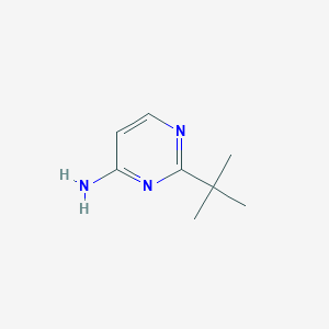 molecular formula C8H13N3 B181711 2-Tert-butylpyrimidin-4-amine CAS No. 114362-20-8