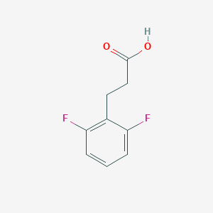 molecular formula C9H8F2O2 B181725 3-(2,6-Difluorophenyl)propanoic acid CAS No. 167683-63-8