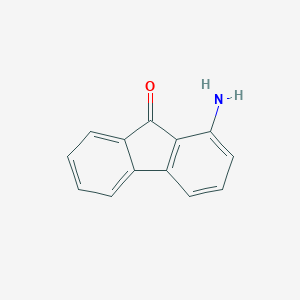 molecular formula C13H9NO B181730 1-Amino-9H-fluoren-9-one CAS No. 6344-62-3
