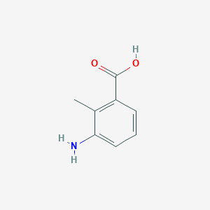 molecular formula C8H9NO2 B181732 3-Amino-2-methylbenzoic acid CAS No. 52130-17-3