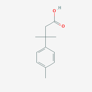 3-Methyl-3-(4-methylphenyl)butanoic acid