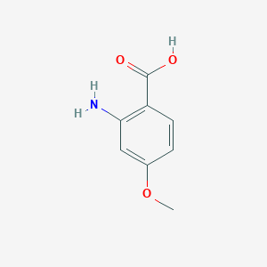 molecular formula C8H9NO3 B181750 2-Amino-4-methoxybenzoic acid CAS No. 4294-95-5