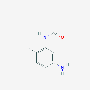 molecular formula C9H12N2O B181758 N-(5-amino-2-methylphenyl)acetamide CAS No. 5434-30-0