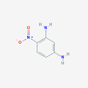 molecular formula C6H7N3O2 B181760 4-Nitro-m-phenylenediamine CAS No. 5131-58-8