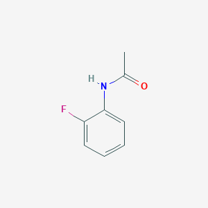 molecular formula C8H8FNO B181763 N-(2-Fluorophenyl)acetamide CAS No. 399-31-5