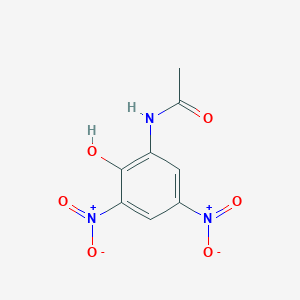 molecular formula C8H7N3O6 B181774 N-(2-Hydroxy-3,5-dinitrophenyl)acetamide CAS No. 5422-72-0