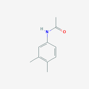 molecular formula C10H13NO B181777 N-(3,4-Dimethylphenyl)acetamide CAS No. 2198-54-1