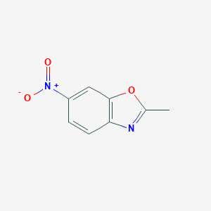 molecular formula C8H6N2O3 B181781 2-甲基-6-硝基苯并噁唑 CAS No. 5683-43-2