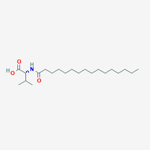 (R)-2-(Hexadecanoyl)amino-3-methylbutanoic acid
