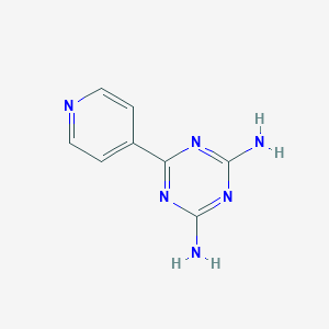 6-(4-Pyridyl)-1,3,5-triazine-2,4-diamine