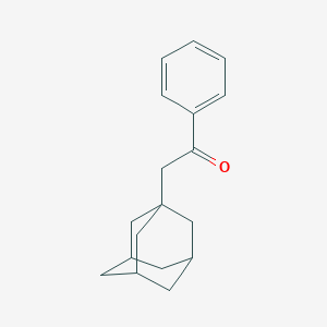 molecular formula C18H22O B181789 2-(1-Adamantyl)-1-phenylethanone CAS No. 27648-26-6
