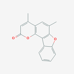 molecular formula C17H12O3 B018179 4,6-Dimethylbenzoangelicin CAS No. 109029-05-2