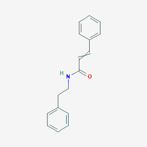 molecular formula C17H17NO B181798 2-Propenamide, 3-phenyl-N-(2-phenylethyl)-, (2E)- CAS No. 103188-43-8