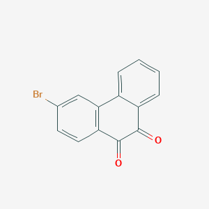 molecular formula C14H7BrO2 B181802 3-Bromophenanthrene-9,10-dione CAS No. 13292-05-2