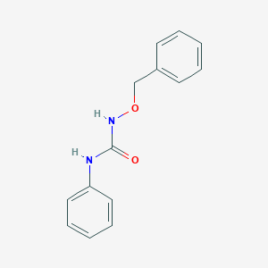 B181827 1-(Benzyloxy)-3-phenylurea CAS No. 33026-77-6