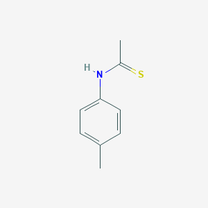 molecular formula C9H11NS B181828 N-(4-Methylphenyl)ethanethioamide CAS No. 5310-17-8